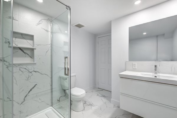 Basement Bathroom Construction in Wasilla
